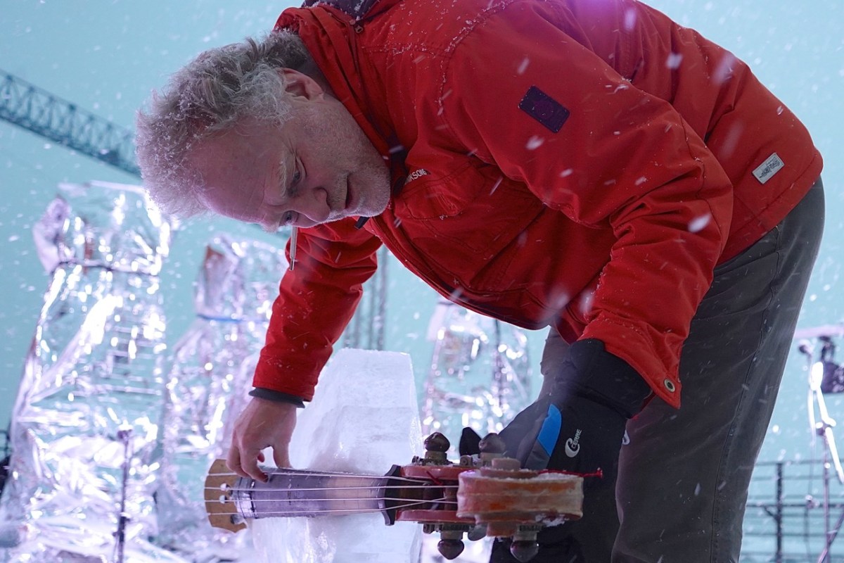 Handschuhe, Schneeflocken